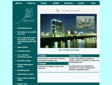 Tablet Screenshot of amwajtower.com